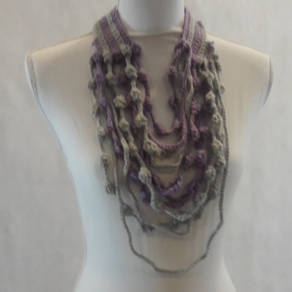 Maxi Collar, Necklace, handcrafted, layers - Picture 1 of 1